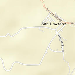San Lawrenz Street Map