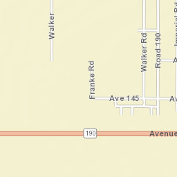 18777 Avenue 144 Porterville CA Street Map