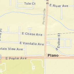 100-398 Rio Bonito St Porterville CA Street Map