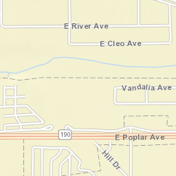 1098 Cleo Ave Porterville CA 93257 Street Map