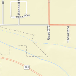 494 S Randy St Porterville CA 93257 Street Map