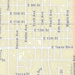 801-899 Maple Avenue, Dalhart, TX 79022 Street Map