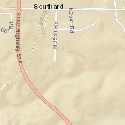 E0660 Rd Watonga Oklahoma Street Map