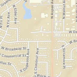 2501-2699 West Elgin Street, Broken Arrow Street Map