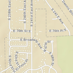 107 S 62nd St Broken Arrow OK Street Map