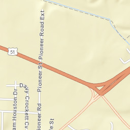 1401-1405 U.S. 51, Dyersburg, TN 38024 Street Map