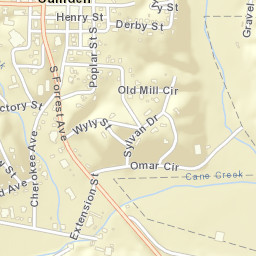 2-22 North Church Avenue, Camden, TN Street Map