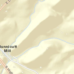 Hunnicutt Mill Tennessee Street Map