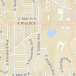 8098 Richmond, Tulsa, OK 74136, USA Street Map