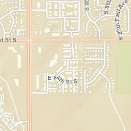 Chimney Hills, Tulsa, OK 74133 Street Map