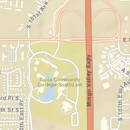 Tulsa Community College, Tulsa, OK 74133 Street Map