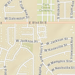 1607 W Fort Worth St Broken Arrow Oklahoma Street Map