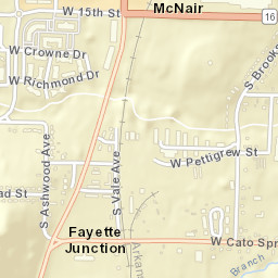 1566-1616 Beechwood Avenue, Fayetteville Street Map