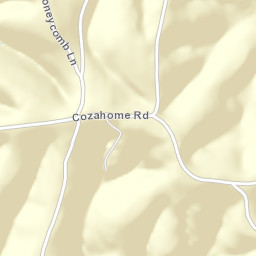 Cozahome Arkansas Street Map