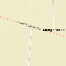 Mengelwood Tennessee Street Map