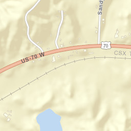 Sandy Point Tennessee Street Map