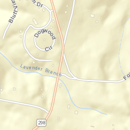 Catoosa Canyon Tennessee Street Map