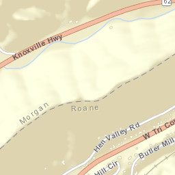 622 West Tri County Boulevard, Oliver Springs Street Map