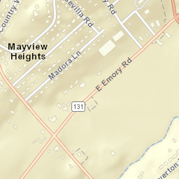Mayview Heights Tennessee Street Map