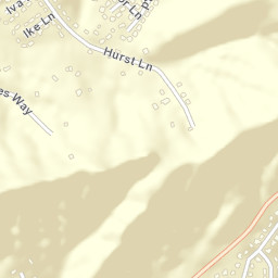 Cedar Flats Tennessee Street Map