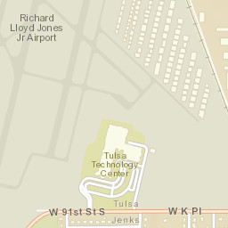 1101-1167 W 91st Street South, Tulsa, OK Street Map