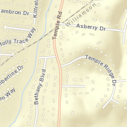 Red Bud Tennessee Street Map