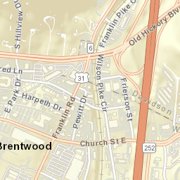 154 Franklin Road Brentwood TN 37027 Street Map