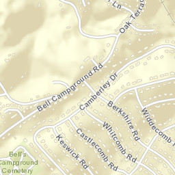 Broad Acres Tennessee Street Map