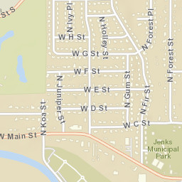 912-972 West 96th Street Jenks OK Street Map