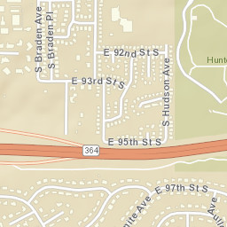 9720 South Darlington Avenue Tulsa Street Map