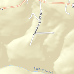 Mount Sherman Arkansas Street Map