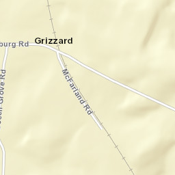 Grizzard Tennessee Street Map