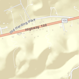 Linton Tennessee Street Map