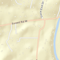Trace End Estates Tennessee Street Map