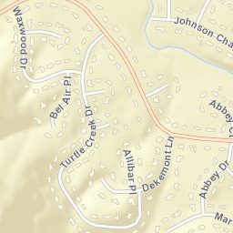 Dekemont Downs Tennessee Street Map