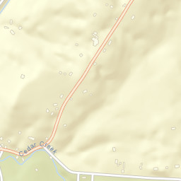 Cedar Creek Tennessee Street Map