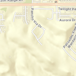 Unicorn Hills Drive Henderson NV 89012 Street Map