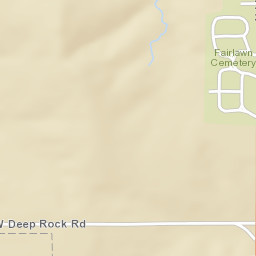 West Deep Rock Road, Cushing, OK 74023 Street Map