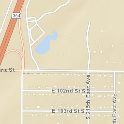 21501 E 102nd St S Broken Arrow, Oklahoma Street Map