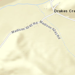 Drakes Creek Arkansas Street Map