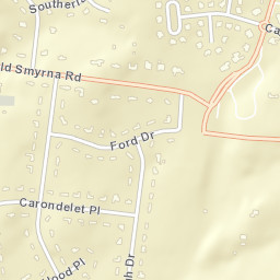 Smyrna Road Homes Tennessee Street Map