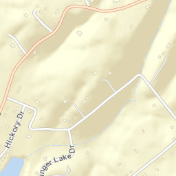 Linger Lake Tennessee Street Map