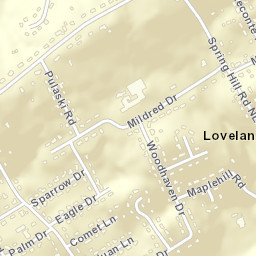 Buffat Heights Tennessee Street Map