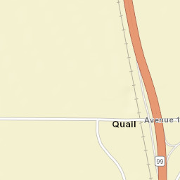 Quail California Street Map