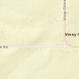 Viney Grove Arkansas Street Map