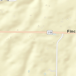 Finch Arkansas Street Map