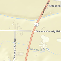 Green High Arkansas Street Map