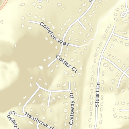 Heathrow Hills Tennessee Street Map