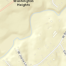 Lazy Acres Tennessee Street Map