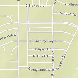 Meadview Arizona Street Map